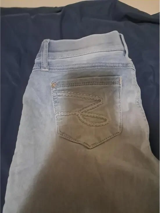 Seven7 Elastic Light Wash Jeggings Size 4 - Picture 5 of 5